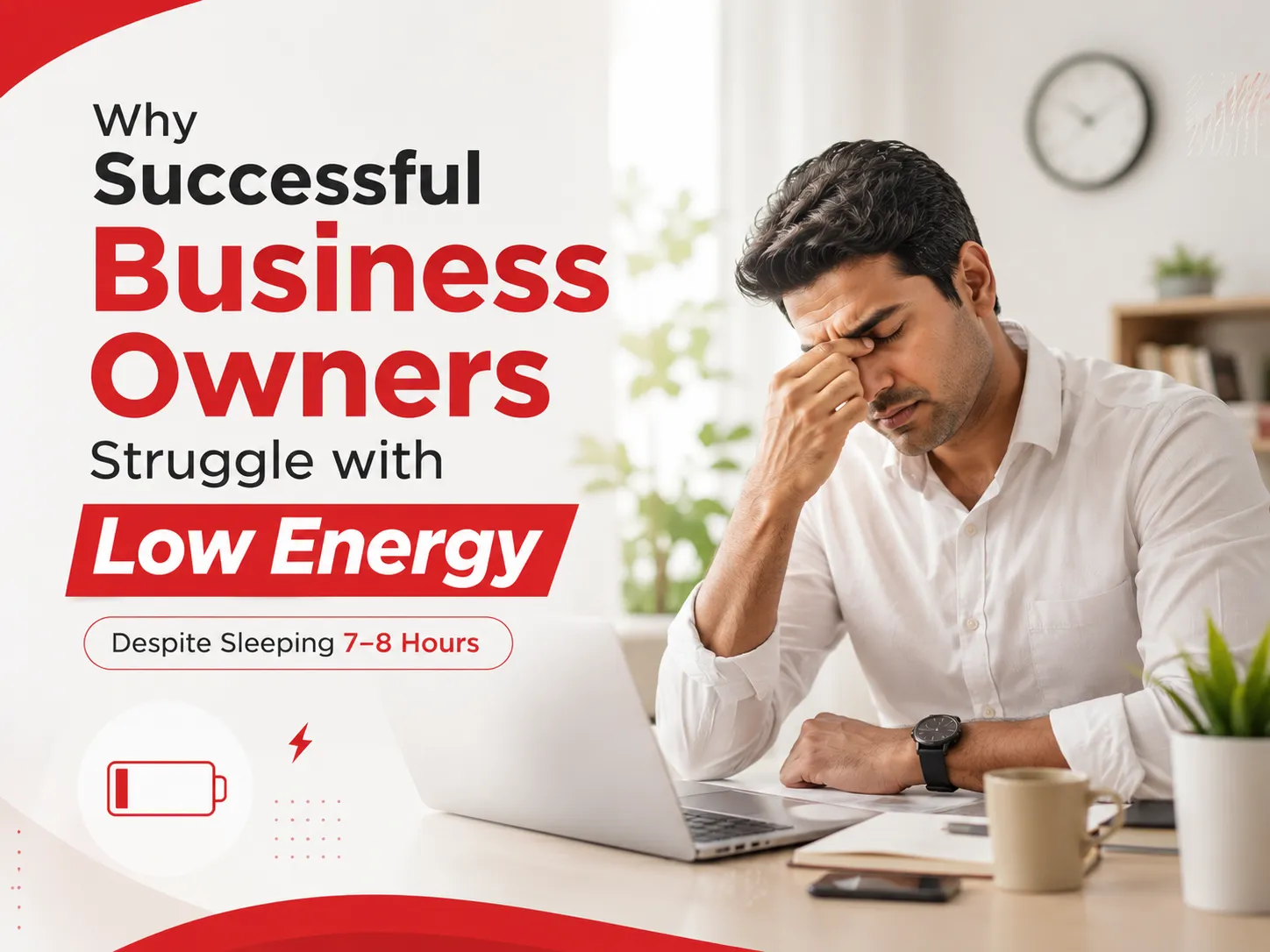 Low Energy Despite Sleeping 8 Hours