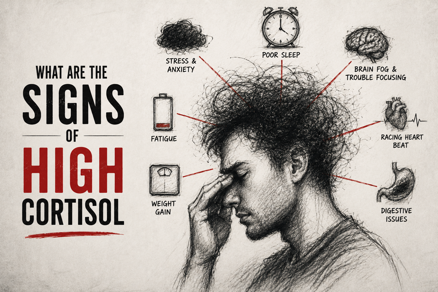 Signs of High Cortisol Levels
