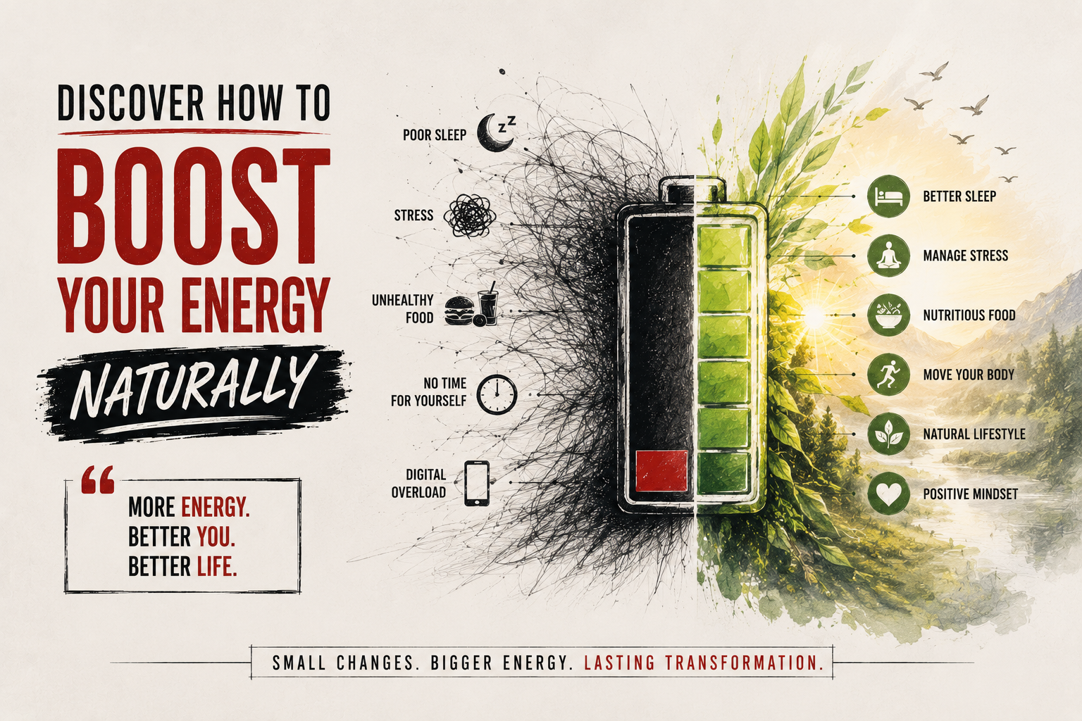 How to boost your energy naturally with healthy daily habits