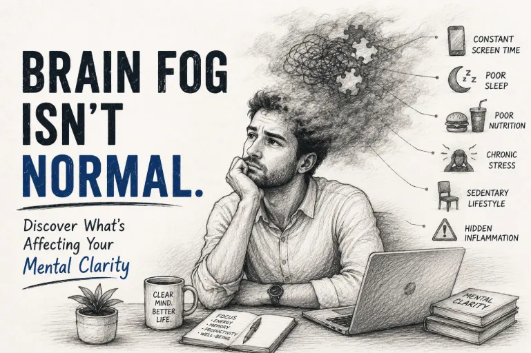 What causes brain fog and affects mental clarity