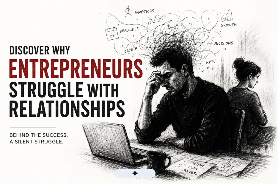 Why entrepreneurs struggle with relationships